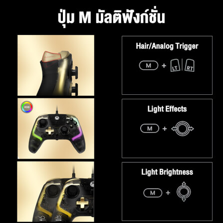 จอยเกม GAMESIR KALEID FLUX - TRANSPARENT_9